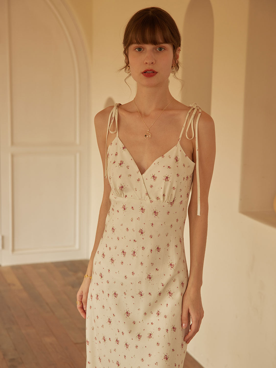 Fioriel | Robe Maxi Glisser Florale