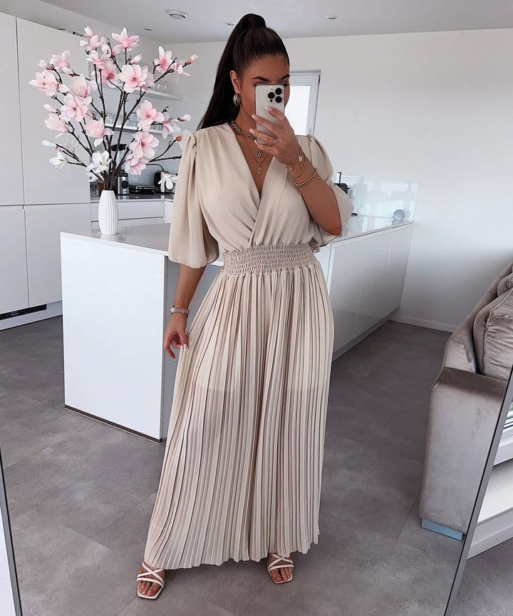 Stariel | Tenue Une Pièce Élégante Pour Femmes en Beige