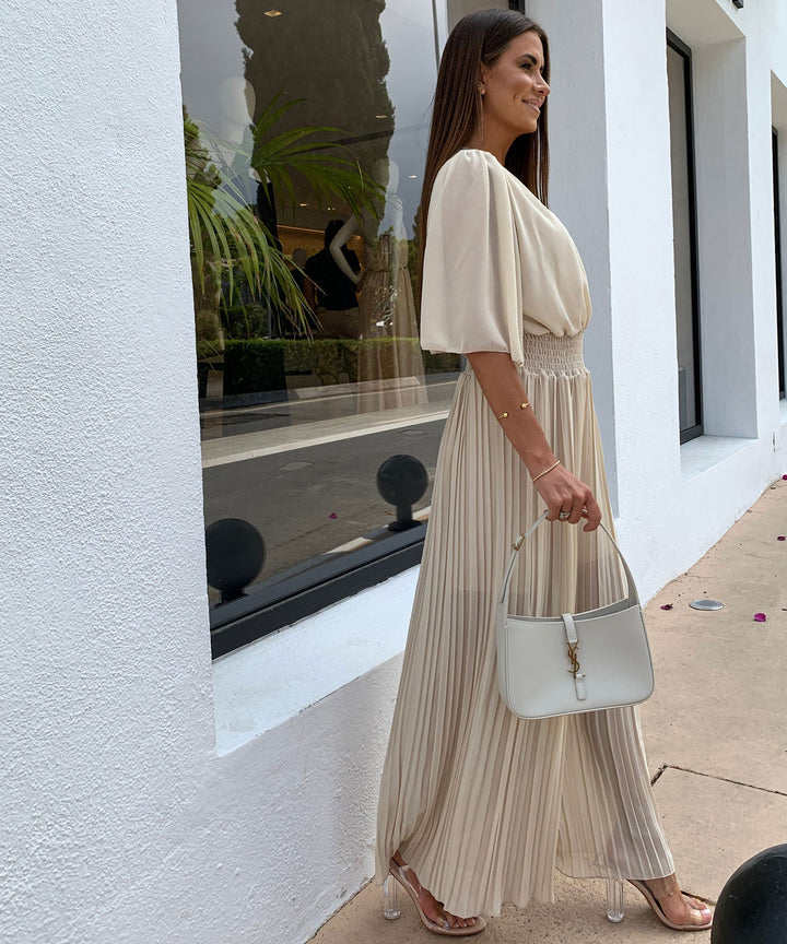 Stariel | Tenue Une Pièce Élégante Pour Femmes en Beige
