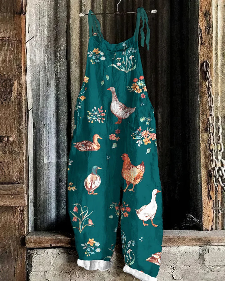 Flucky | Combinaison Décontractée en Mélange-Coton Pour Femmes