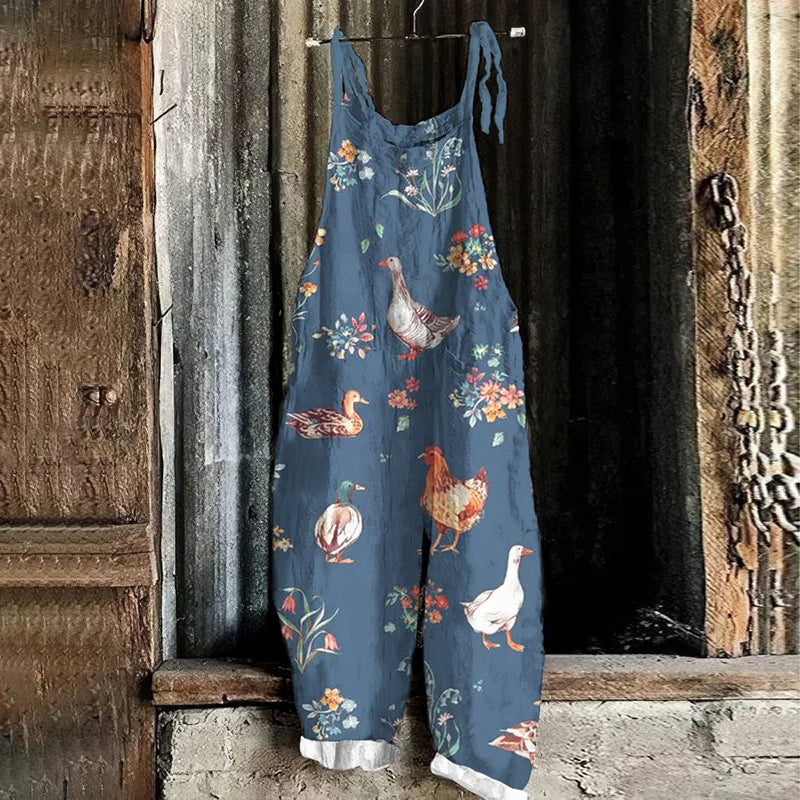 Flucky | Combinaison Décontractée en Mélange-Coton Pour Femmes