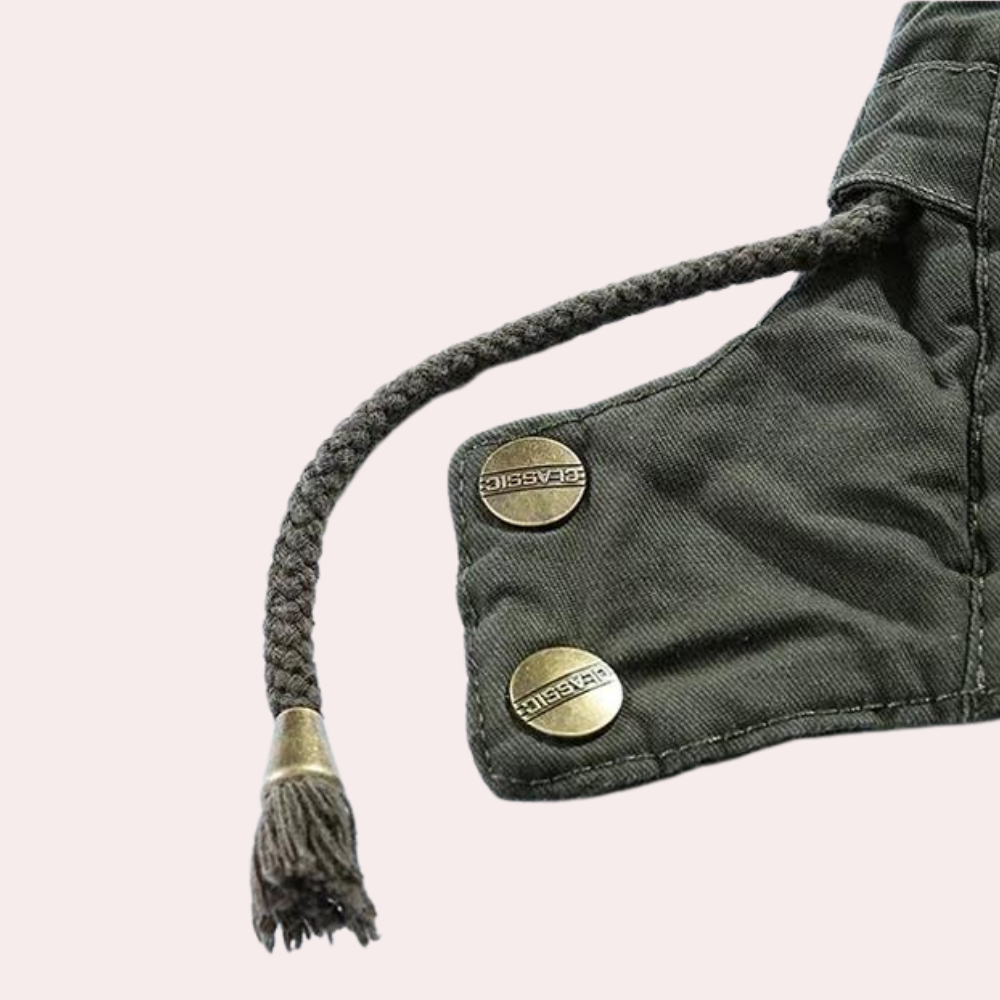 Aaron | Douillet Encapuchonné Veste d'hiver Pour Hommes