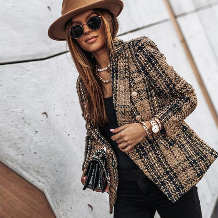 Aliya | Blazer élégant à Revers Formel pour Femme
