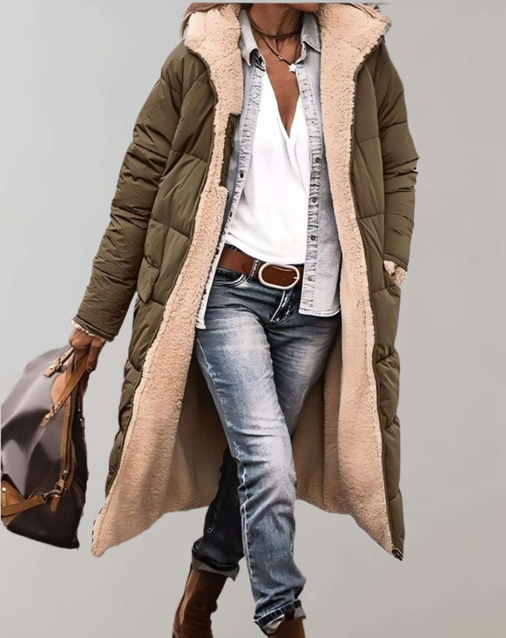 Silvia | Trench-coat Chaud D'hiver Avec Doublure En Polaire Pour Femmes