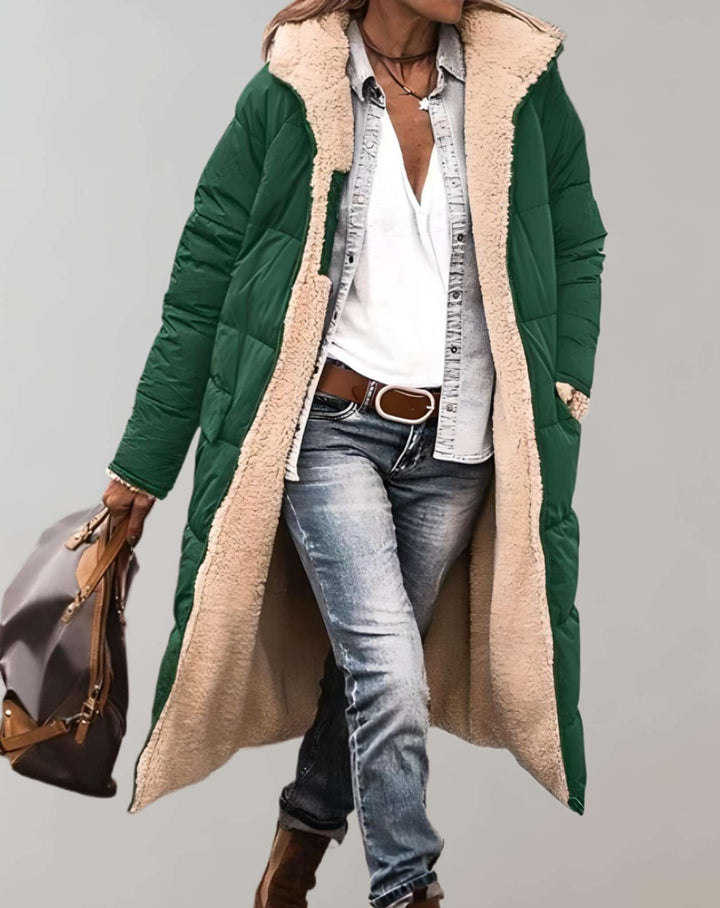 Silvia | Trench-coat Chaud D'hiver Avec Doublure En Polaire Pour Femmes