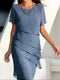 Ione | Femmes Robe Élégante Amincissante