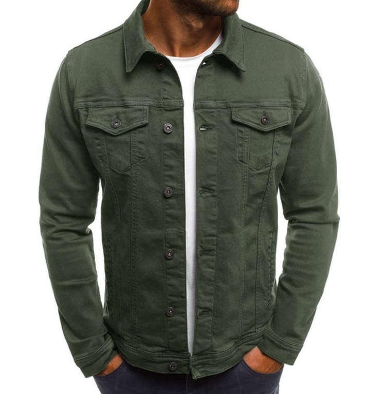 Tyric | Veste D'été Confortable en Jeans Pour Hommes