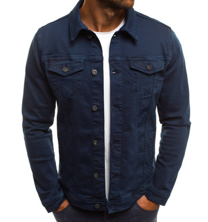 Tyric | Veste D'été Confortable en Jeans Pour Hommes