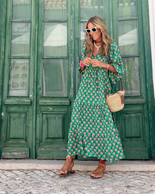 Margaret | Robe D'été Stylée et Décontractée