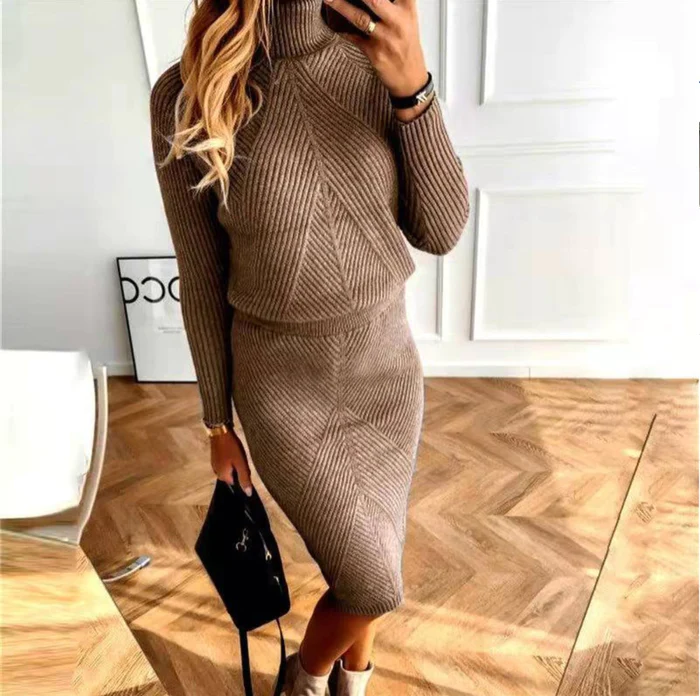 Emara | Robe Pull en Tricot Confortable Pour Femme