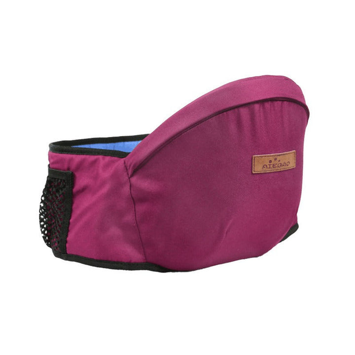 Porte-bébé à La Hanche - Siège Ergonomique à La Taille avec Ceinture de Sécurité Pour le Soutien Du Dos