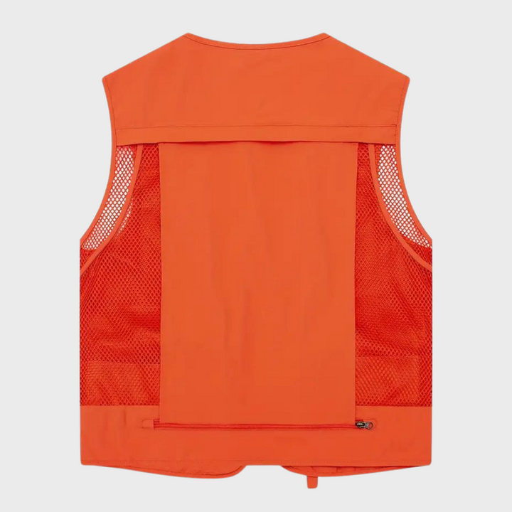 Maxim | Respirant Cargaison Veste pour Hommes Avec Multiples Poches pour Pratique Utilitaire