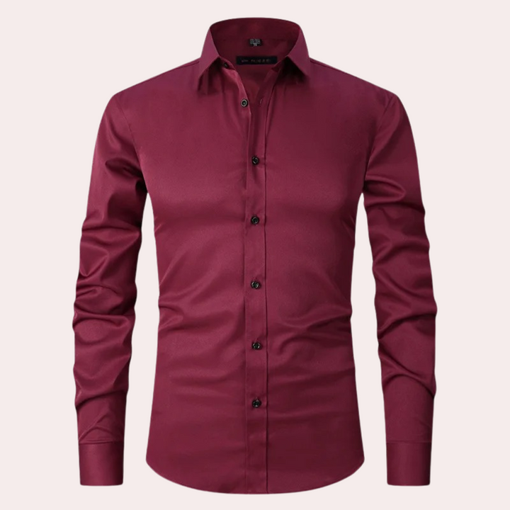 Luca | Chemise Extensible Classique Pour Hommes