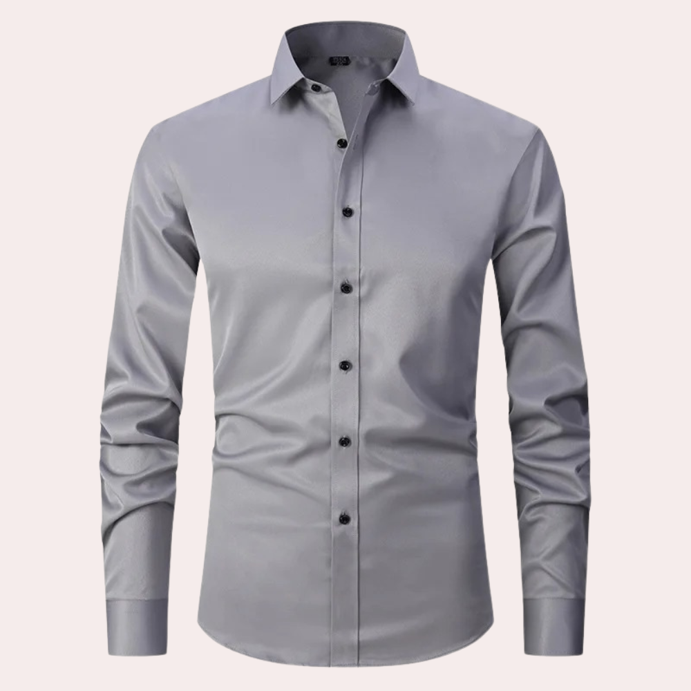 Luca | Chemise Extensible Classique Pour Hommes