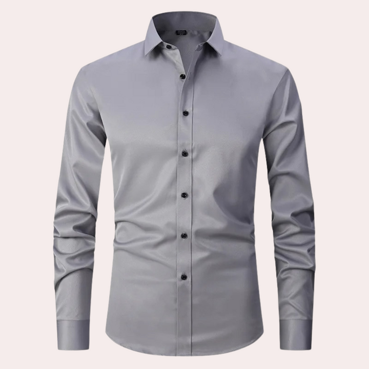 Luca | Chemise Extensible Classique Pour Hommes