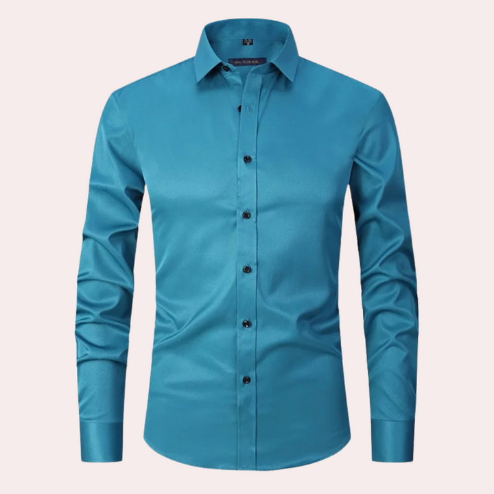 Luca | Chemise Extensible Classique Pour Hommes