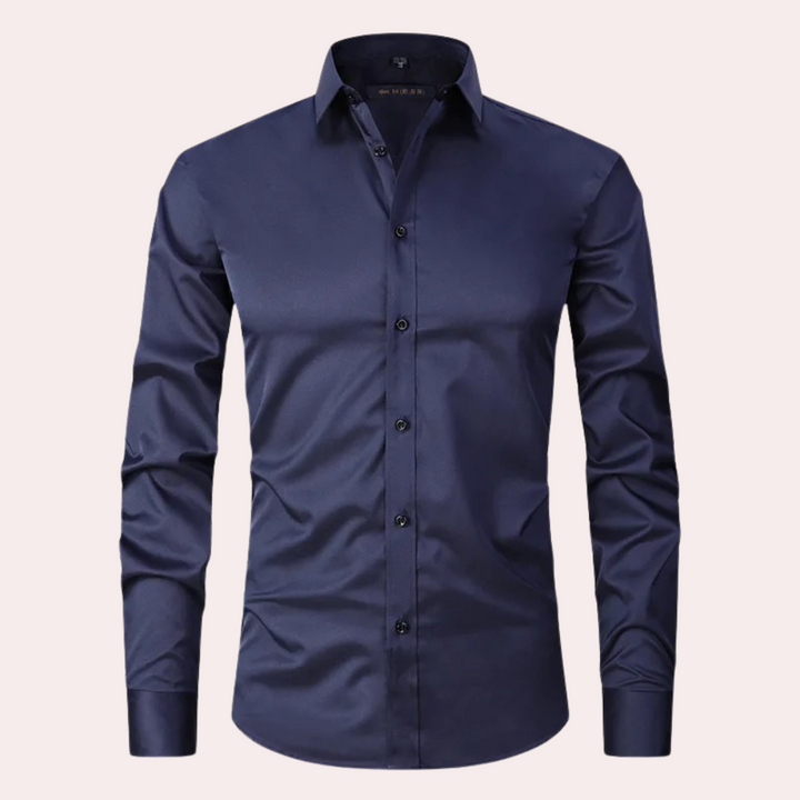 Luca | Chemise Extensible Classique Pour Hommes