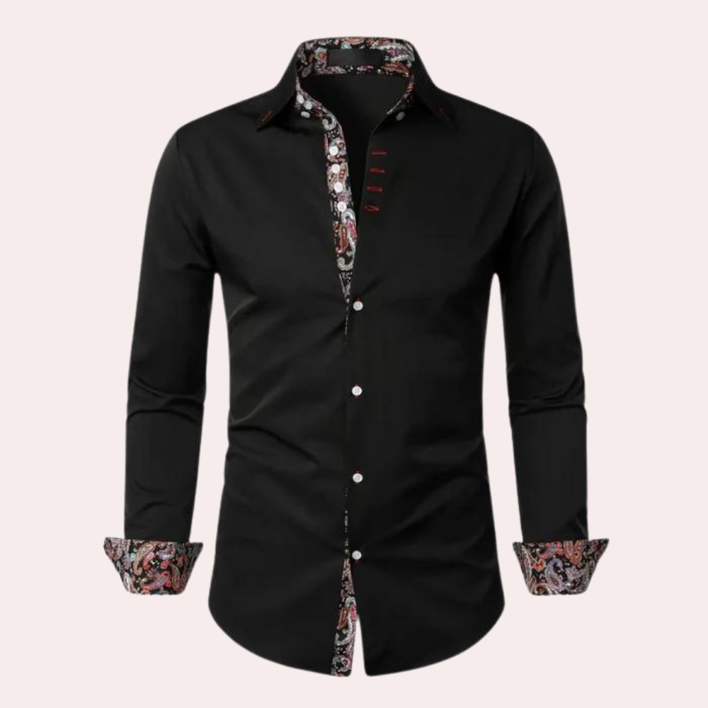 Dorian | Chemises De Faire La Fête Stylée Pour Hommes Avec un Flair Vibrant