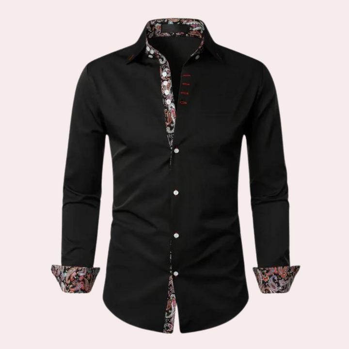 Dorian | Chemises De Faire La Fête Stylée Pour Hommes Avec un Flair Vibrant