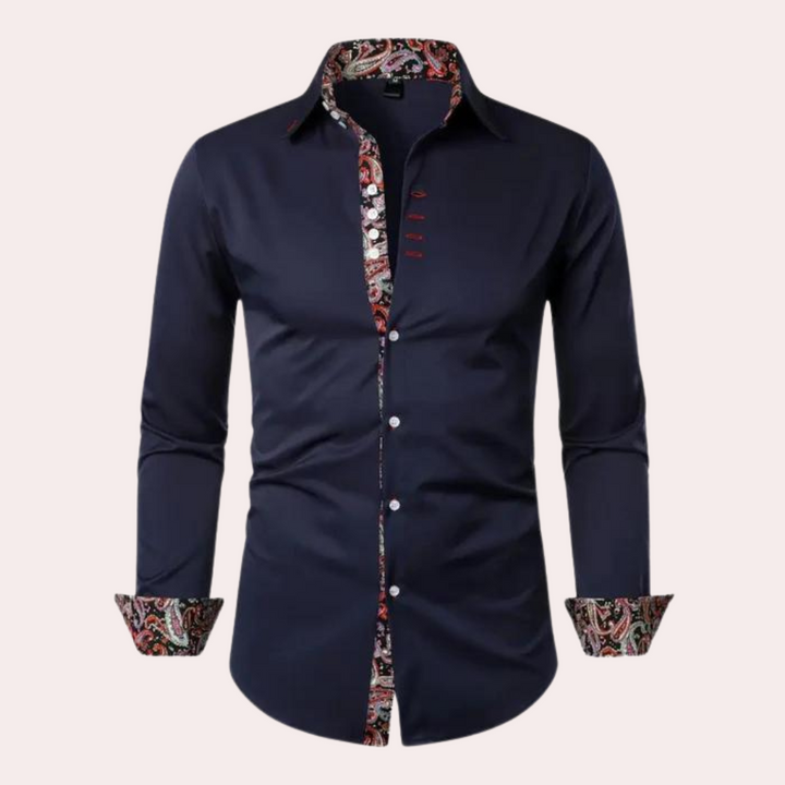 Dorian | Chemises De Faire La Fête Stylée Pour Hommes Avec un Flair Vibrant