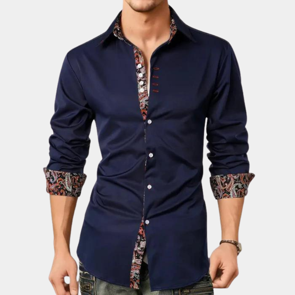 Dorian | Chemises De Faire La Fête Stylée Pour Hommes Avec un Flair Vibrant