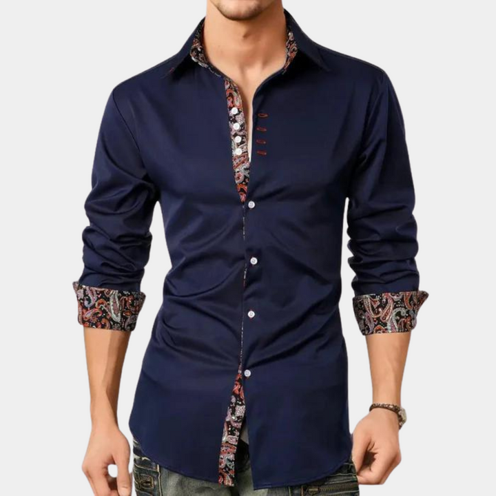 Dorian | Chemises De Faire La Fête Stylée Pour Hommes Avec un Flair Vibrant