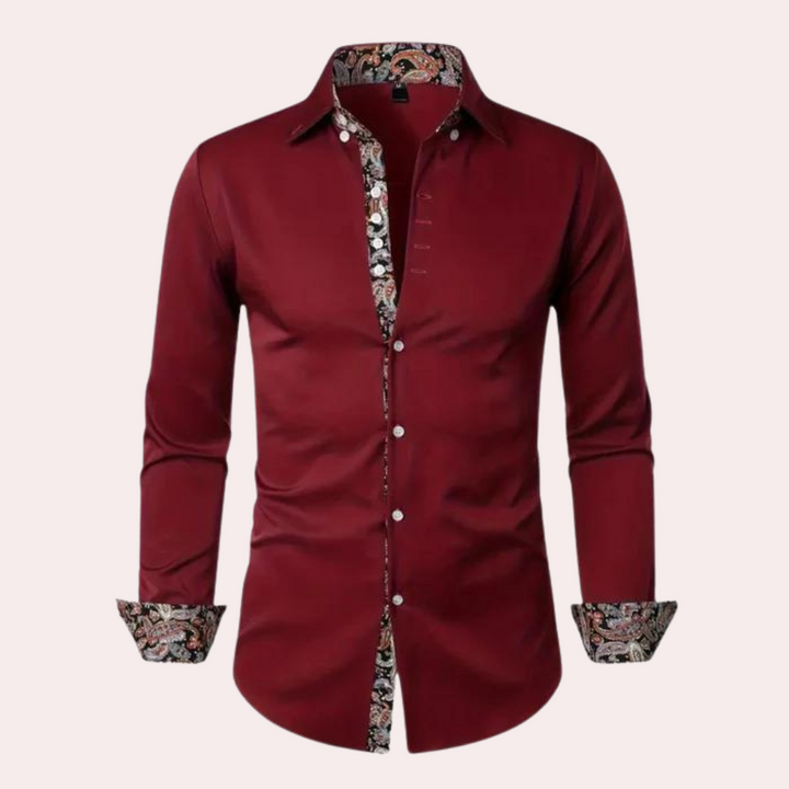 Dorian | Chemises De Faire La Fête Stylée Pour Hommes Avec un Flair Vibrant