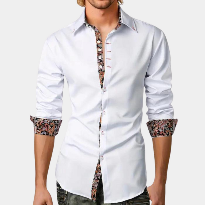 Dorian | Chemises De Faire La Fête Stylée Pour Hommes Avec un Flair Vibrant