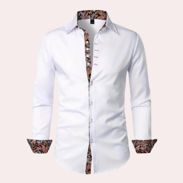 Dorian | Chemises De Faire La Fête Stylée Pour Hommes Avec un Flair Vibrant