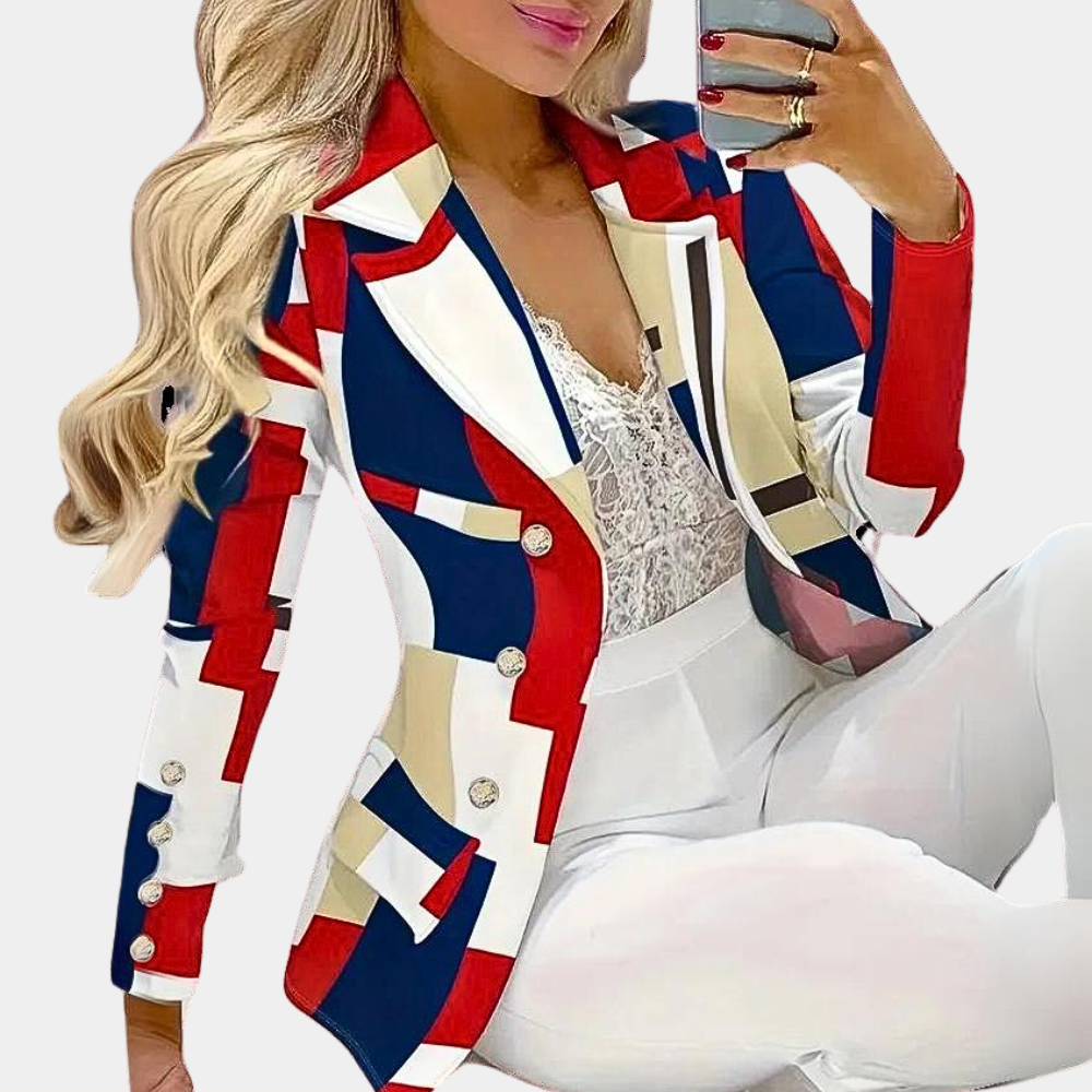 Carly | Elégant Deux-Pièce Blazer Ensemble Pour Femmes