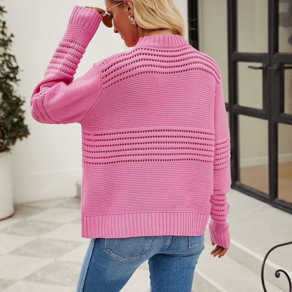 Dorothea | Femmes Pull Tricoté Stylée
