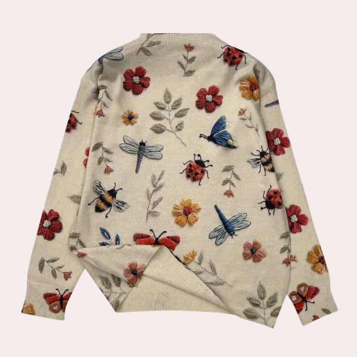 Eileen | Pull élégant pour Femme Avec Motif Florale