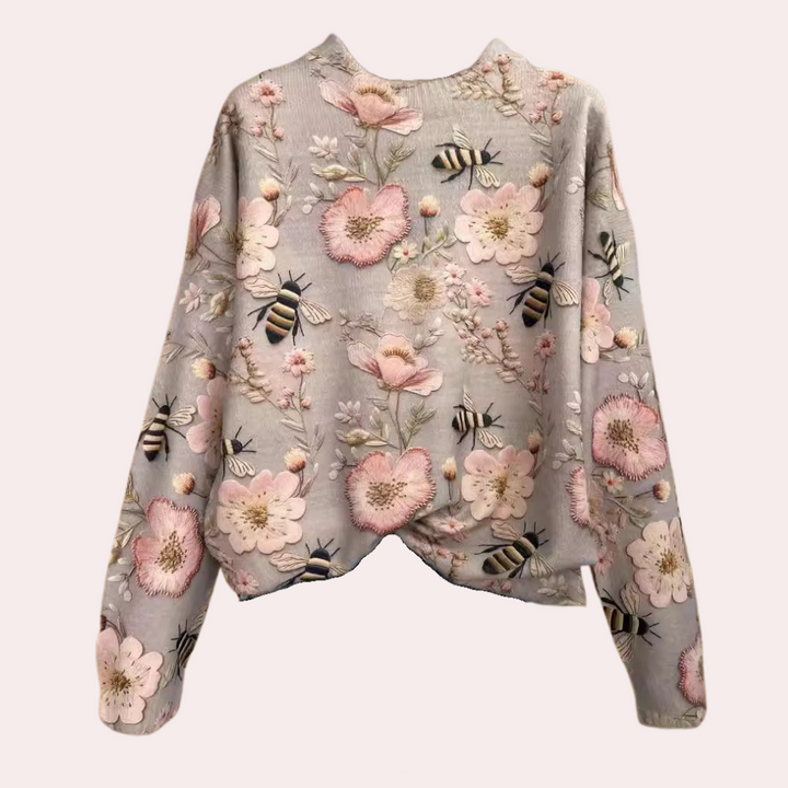 Eileen | Pull élégant pour Femme Avec Motif Florale