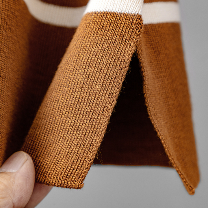 Penelope | Élégant Ensemble Deux Pièces en Tricoter Pour Femmes