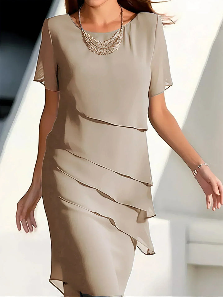 Ione | Femmes Robe Élégante Amincissante