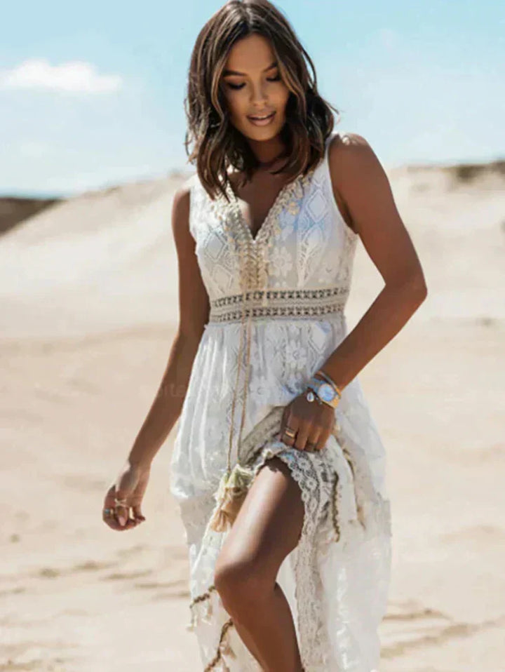 Amrin | Robe en Dentelle Boho Pour Femmes