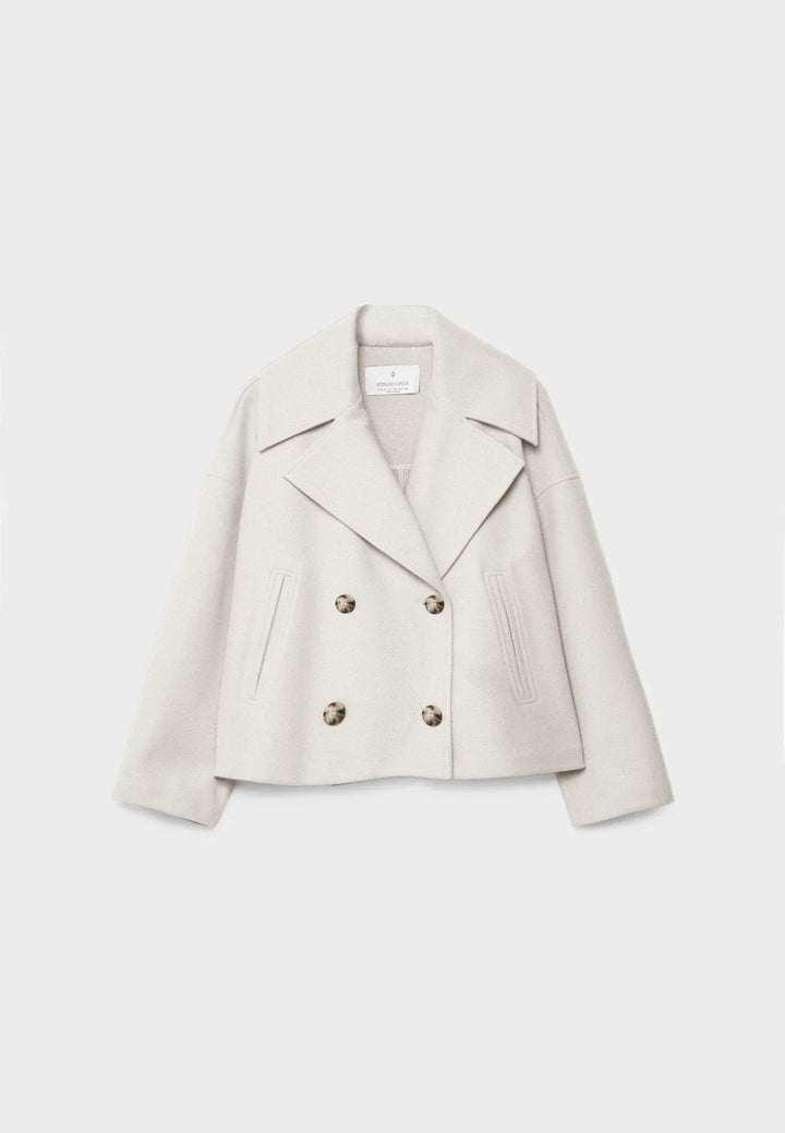 Kaelith | Chique Veste Blazer Bref À Doubles Boutonnage