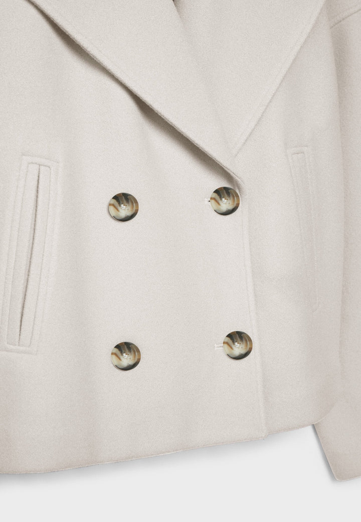 Kaelith | Chique Veste Blazer Bref À Doubles Boutonnage