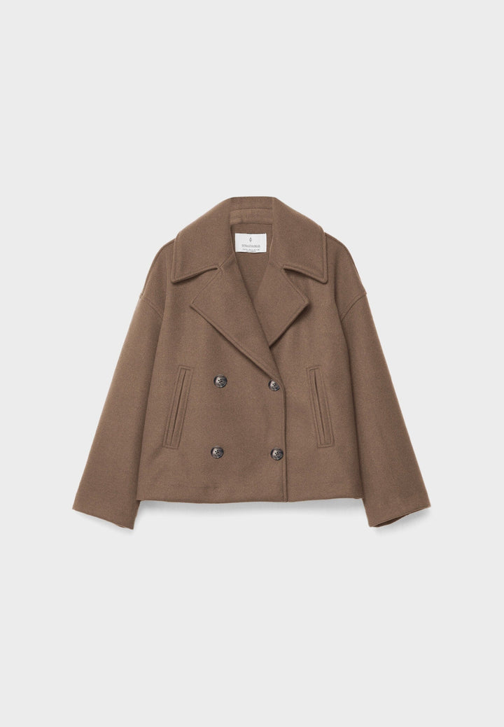 Kaelith | Chique Veste Blazer Bref À Doubles Boutonnage