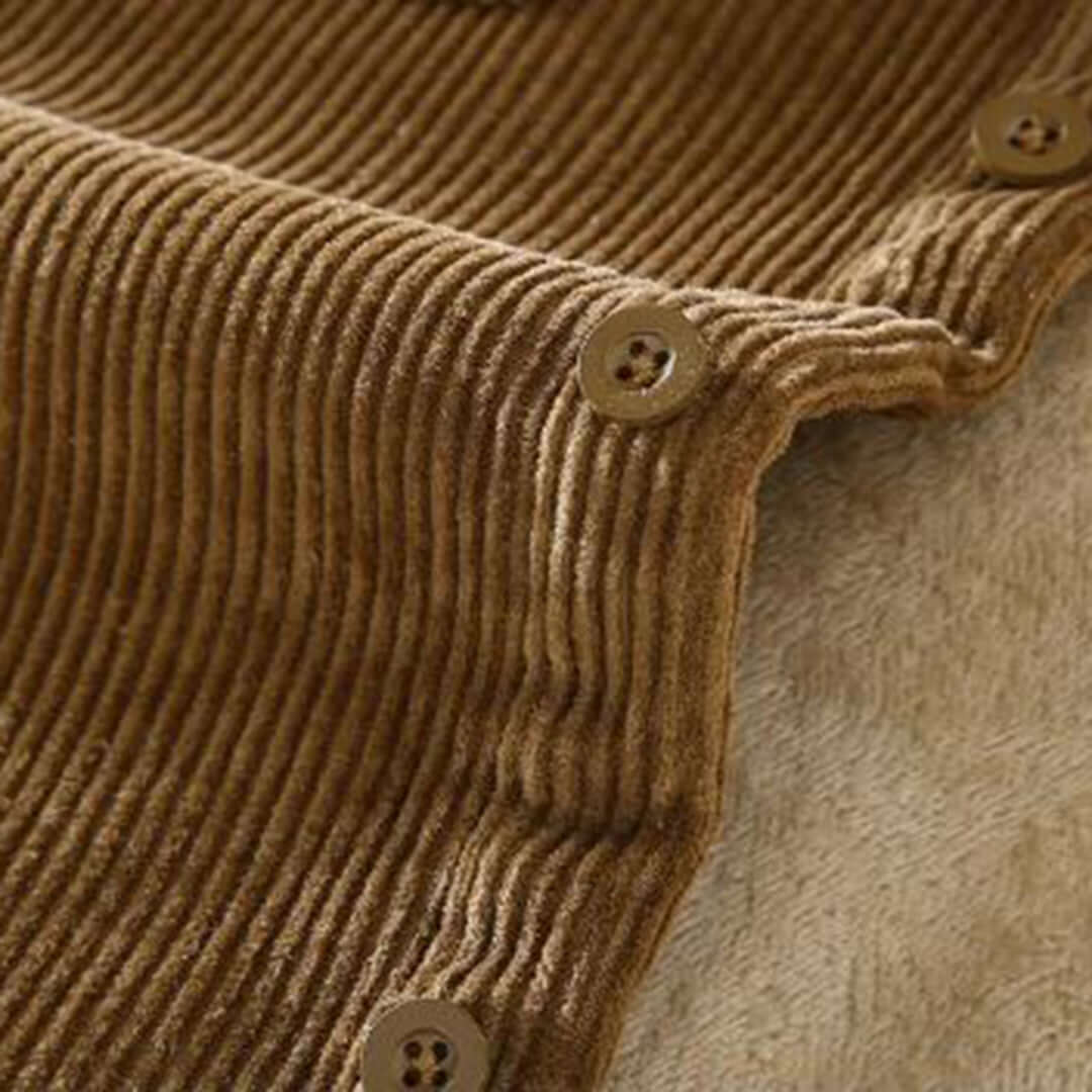 Abel | Hommes Velours Côtelé Chemise Pour l'hiver