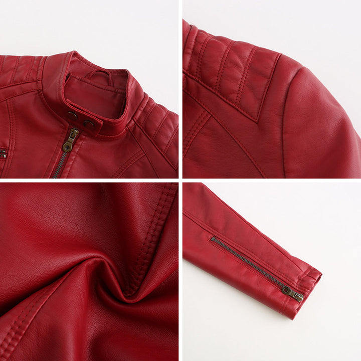 Bryanna | Stylée Cuir Veste