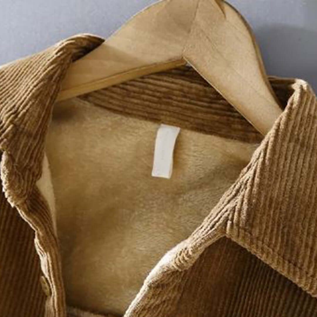Abel | Hommes Velours Côtelé Chemise Pour l'hiver