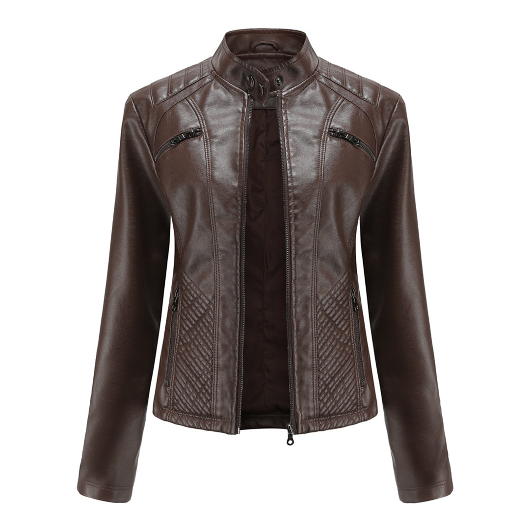 Bryanna | Stylée Cuir Veste