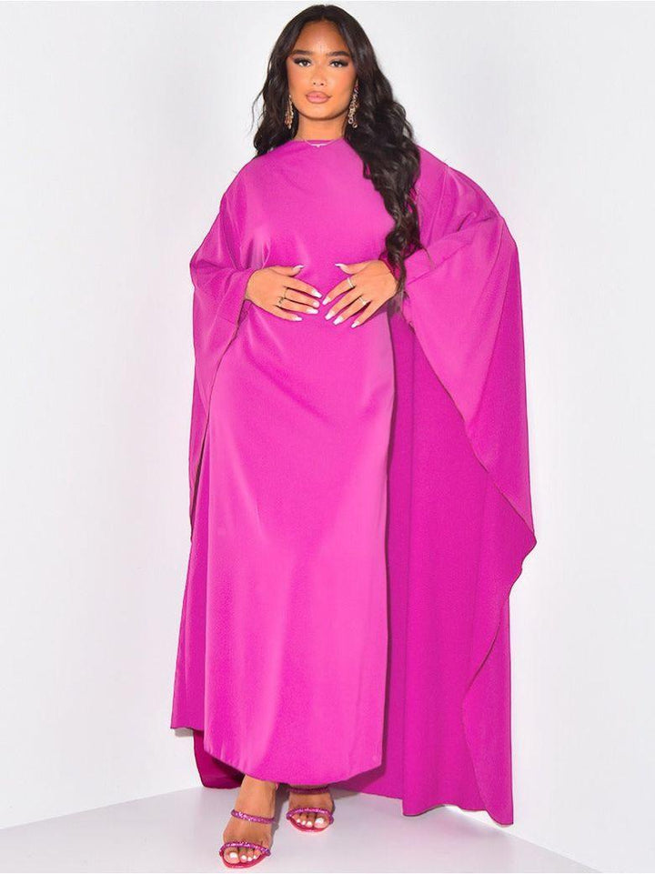 Azelina | Élégant à Manches Longues Robe Midi pour Femme
