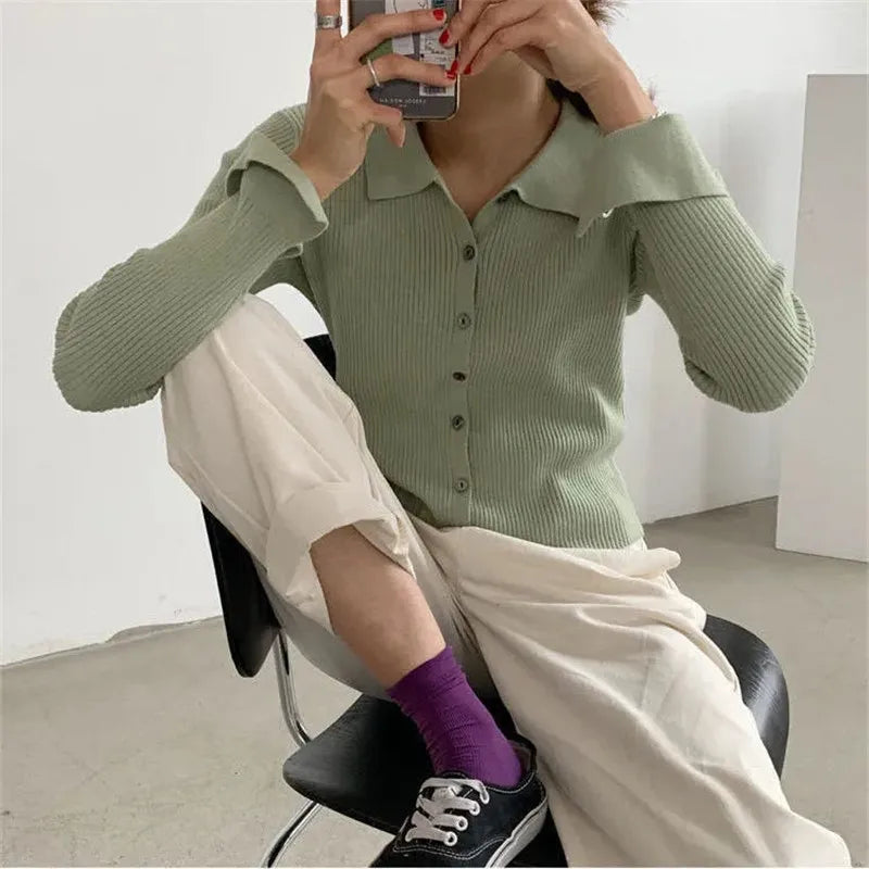 Isla | Léger Femmes Tricot Pull Pour Tous Saisons