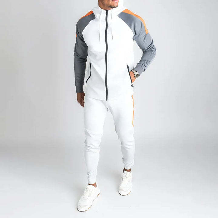 Jorren | Ensemble Veste Zippée et Pantalon de Jogging Coupe Slim Pour Hommes