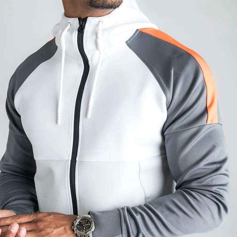 Jorren | Ensemble Veste Zippée et Pantalon de Jogging Coupe Slim Pour Hommes