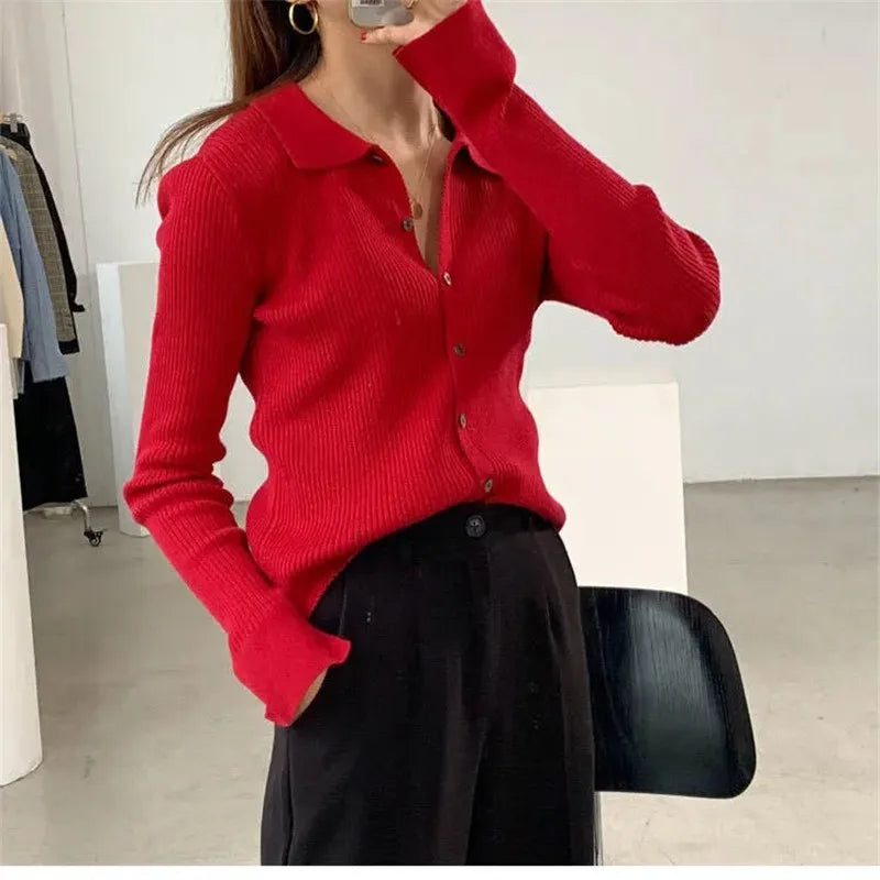 Isla | Léger Femmes Tricot Pull Pour Tous Saisons