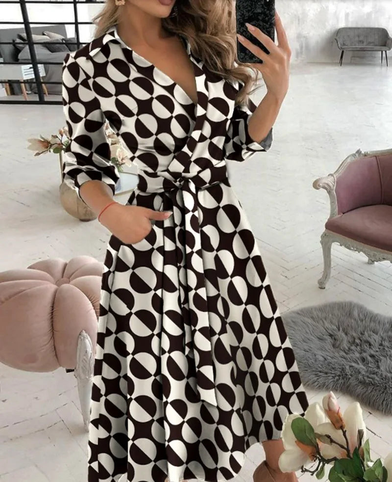Dorelia | Robe Portefeuille élégante Pour Femmes