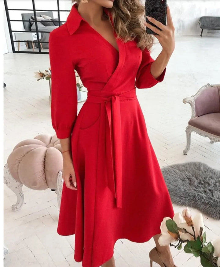 Dorelia | Robe Portefeuille élégante Pour Femmes